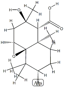 阿替毒素 B 结构式