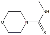 S-anisylformamidino-4-(N-methylisothioamide)morpholine 结构式