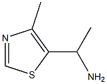 5-Thiazolemethanamine,  -alpha-,4-dimethyl- 结构式