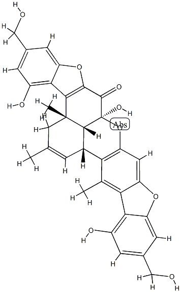 采曲菌素 C 结构式