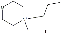碘化 N-甲基,丙基吗啉 结构式