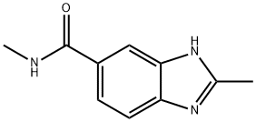 5(Or6)-Benzimidazolecarboxamide,N,2-dimethyl-(7CI) 结构式