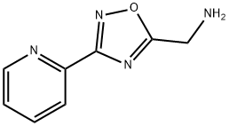 [3-(pyridin-2-yl)-1,2,4-oxadiazol-5-yl]methanamine 结构式