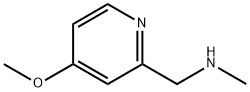 1-(4-methoxypyridin-2-yl)-N-methylmethanamine(SALTDATA: FREE) 结构式