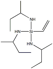N,N',N''-tris(1-methylpropyl)-1-vinylsilanetriamine 结构式