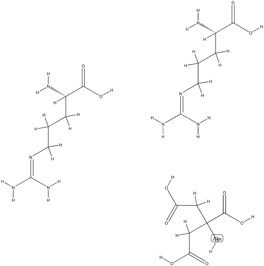 di-L-arginine citrate 结构式