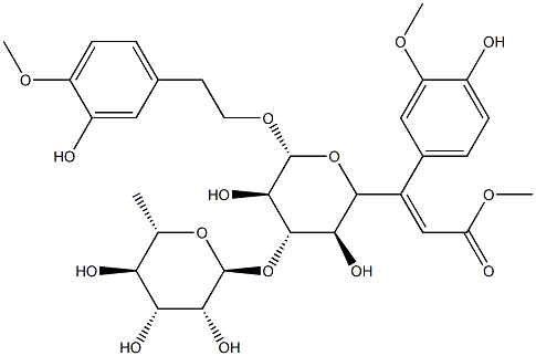 异地黄苷 结构式