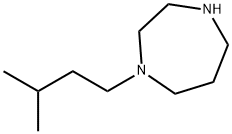 1-(3-methylbutyl)-1,4-diazepane 结构式