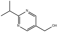 (2-异丙基-5-嘧啶基)甲醇 结构式