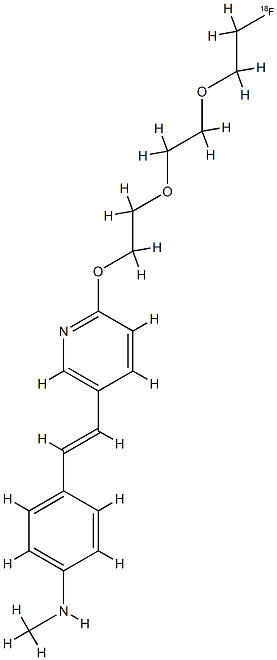 FLORBETAPIR F-18 结构式