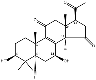 赤芝酮A 结构式