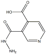 3,4-Pyridinedicarboxylicacid,3-hydrazide(6CI,9CI) 结构式