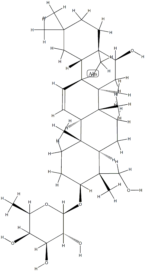 Prosaikogenin F 结构式