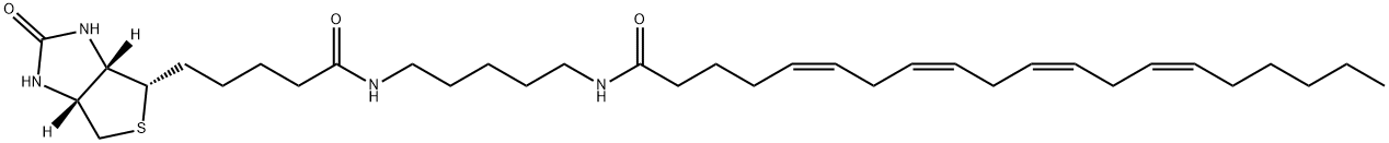 Arachidonic Acid-biotinamide 结构式