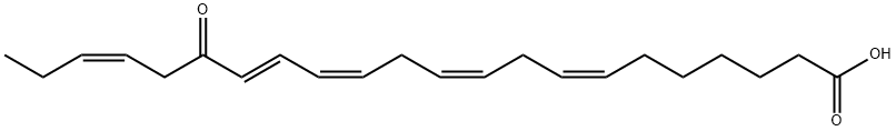 17-keto-7(Z),10(Z),13(Z),15(E),19(Z)-Docosapentaenoic Acid    Exclusive 结构式