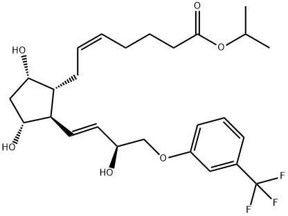 15（S）-氟丁烯醇异丙酯 结构式
