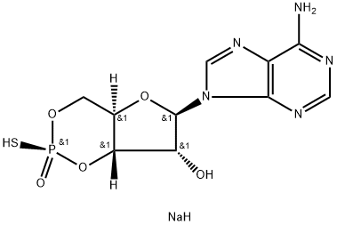 Sp-Cyclic AMPS (sodium salt) 结构式