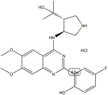 CCT 241533 盐酸盐 结构式