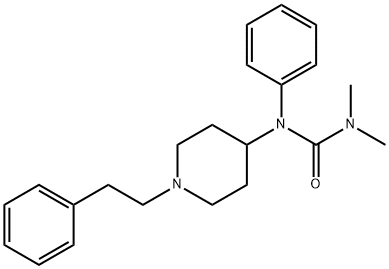 N,N-Dimethylamido-despropionyl fentanyl 结构式