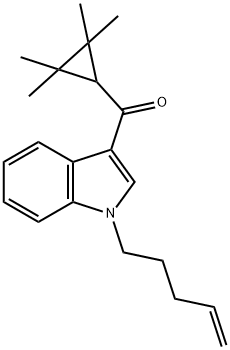 XLR11 N-(4-pentenyl) analog 结构式