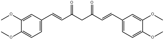 DIMETHOXYCURCUMIN 结构式