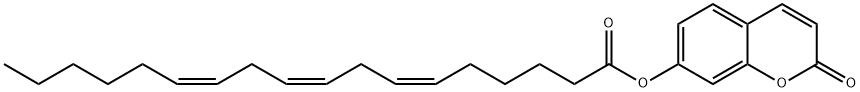 7-hydroxycoumarinyl-γ-Linolenate 结构式