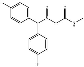 N-methyl-4,4-difluoro-Modafinil 结构式