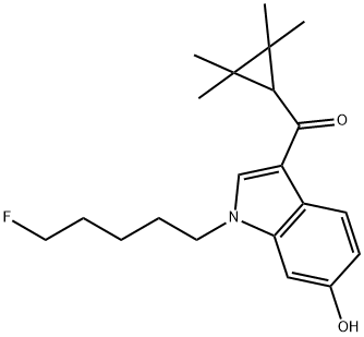 XLR11 6-hydroxyindole metabolite 结构式