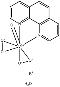 bpV(phen) (potassium hydrate) 结构式