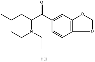 N,N-Diethylpentylone (hydrochloride) 结构式