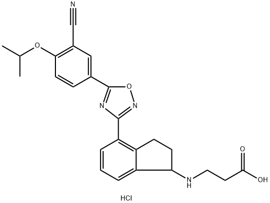 RP 001 (hydrochloride) 结构式