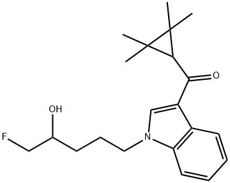 XLR11 N-(4-hydroxypentyl) metabolite (CRM) 结构式