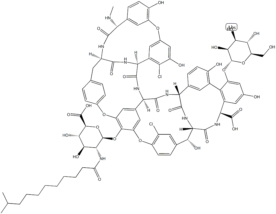 寡子菌素复合物 结构式