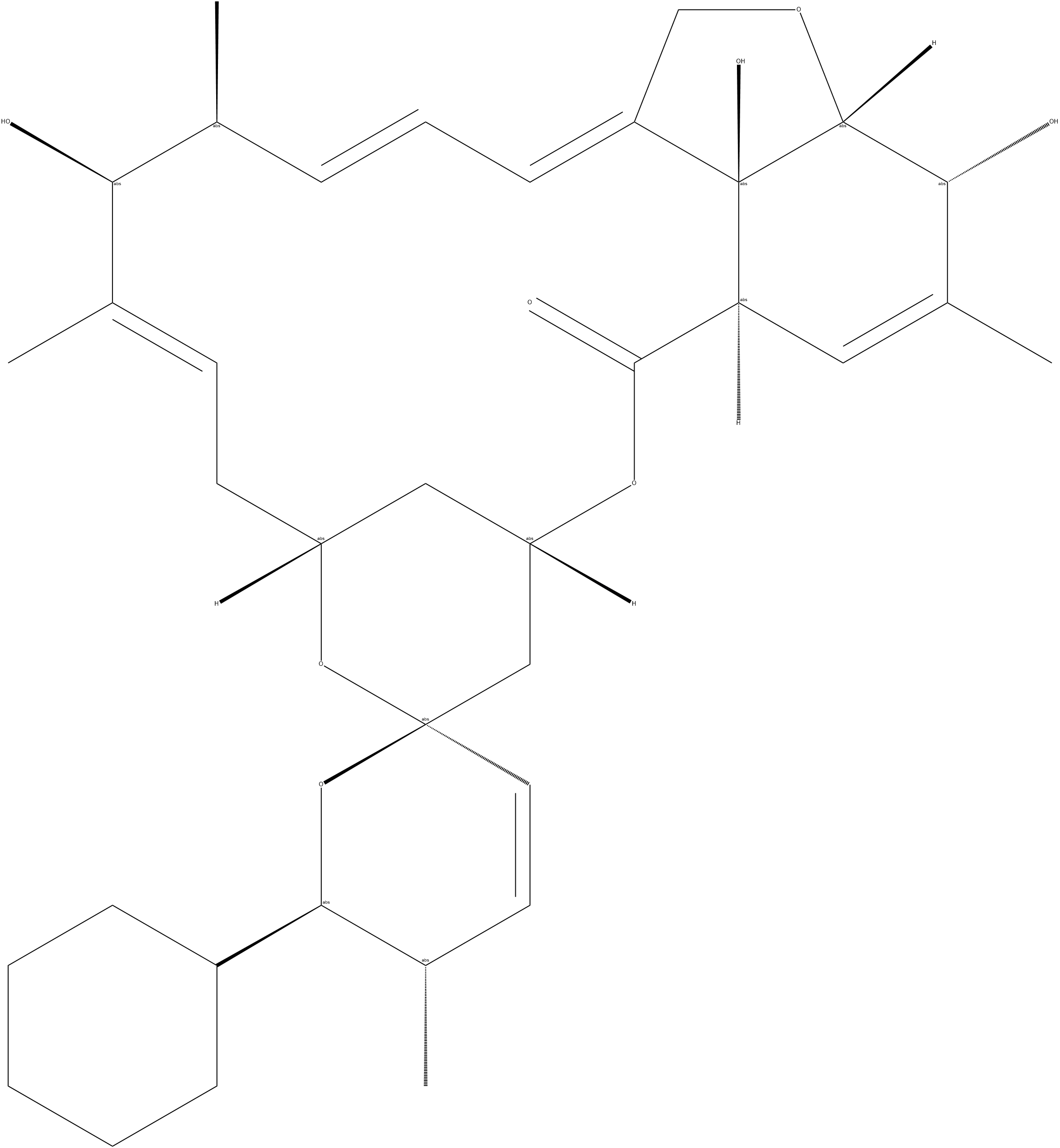 Doramectin aglycone 结构式