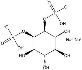 D-myo-Inositol-1,2-diphosphate (sodium salt) 结构式