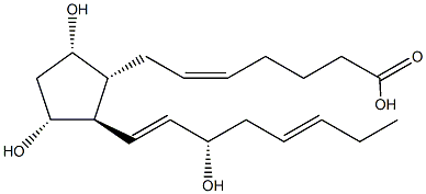 17-trans Prostaglandin F3α 结构式