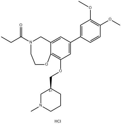 I-CBP112 (hydrochloride) 结构式