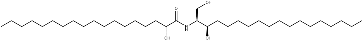 C18 ((-2'-hydroxy) dihydro Ceramide (d18:0/18:0) 结构式