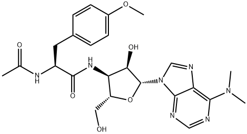 N-Acetylpuromycin 结构式