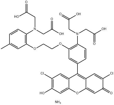 Fluo-3, pentaammonium salt 结构式