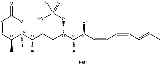 Cytostatin (sodium salt) 结构式