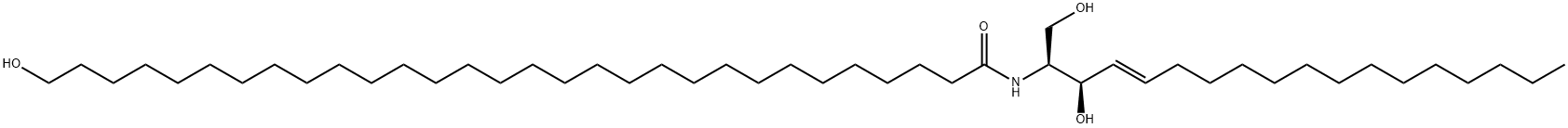 C30(-hydroxy) Ceramide (d18:1/30:0) 结构式