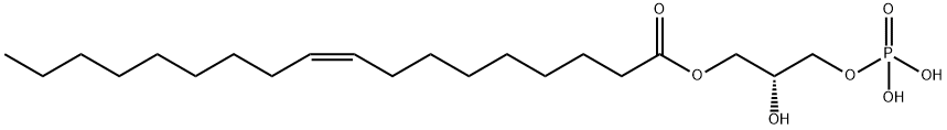 1-Oleoyl Lysophosphatidic Acid 结构式