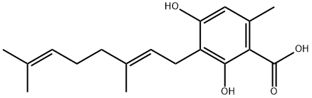 Cannabigerorcinic Acid 结构式