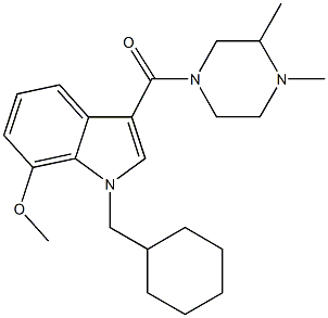 (±)-ORG 28611 结构式