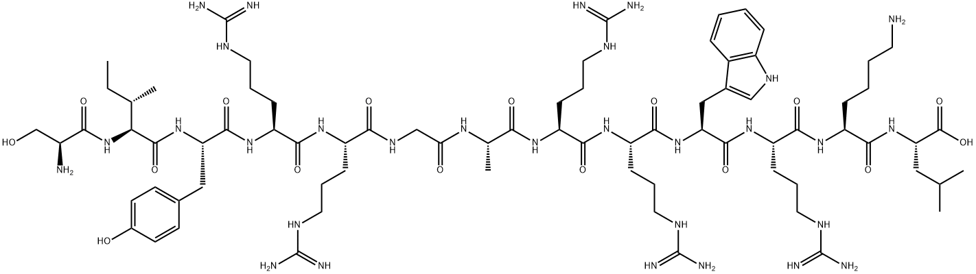 PKCζ Pseudosubstrate Inhibitor 结构式