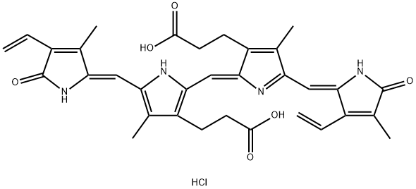 BILIVERDIN (HYDROCHLORIDE) 结构式
