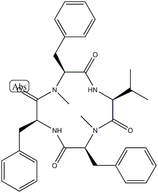 HIRSUTIDE 结构式