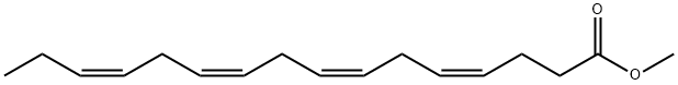 (4Z,7Z,10Z)-十六烷-2,4,7,10-四烯酸甲酯 结构式