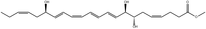 17(R)-Resolvin D1 methyl ester 结构式